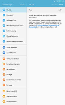 Samsung Galaxy Tab A 10.1 - Internet - Apn-Einstellungen - 5 / 36