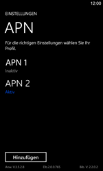 Nokia Lumia 925 - Internet - Manuelle Konfiguration - 21 / 23