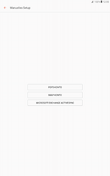Samsung Galaxy Tab A 10.1 - E-Mail - Konto einrichten - 1 / 1
