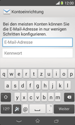 Sony Xperia E1 - E-Mail - Konto einrichten - 1 / 1