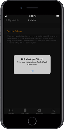 add apple watch to cellular plan