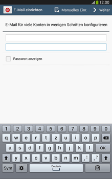 Samsung Galaxy Tab 3 8-0 LTE - E-Mail - Konto einrichten - 2 / 2