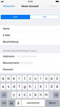 Apple iPhone 7 Plus - E-Mail - Konto einrichten - 12 / 30