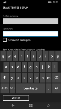 Microsoft Lumia 640 XL - E-Mail - Konto einrichten - 1 / 1