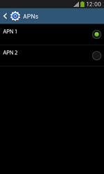 Samsung Galaxy Trend Plus - Internet - Manuelle Konfiguration - 18 / 29