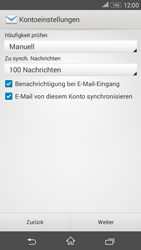 Sony Xperia E4G - E-Mail - Konto einrichten - 2 / 2