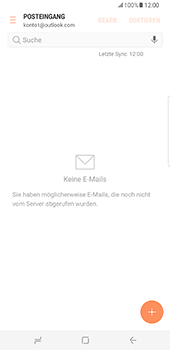 Samsung Galaxy S8 Plus - E-Mail - Konto einrichten (outlook) - 5 / 12