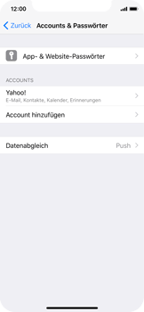 Apple iPhone X - E-Mail - Konto einrichten (yahoo) - 9 / 11