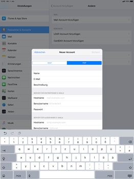 Apple iPad Pro 12.9 inch - E-Mail - Konto einrichten - 12 / 27