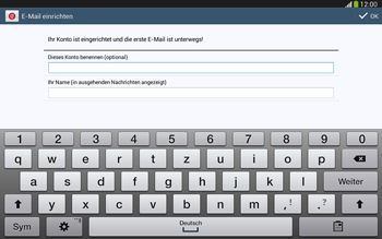 Samsung Galaxy Tab 3 10-1 LTE - E-Mail - Konto einrichten - 0 / 0