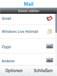 Nokia Asha 300 - E-Mail - Konto einrichten - 1 / 1