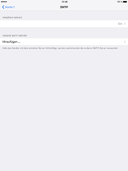 Apple iPad Pro 9.7 inch - E-Mail - Konto einrichten - 2 / 2