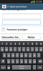 Samsung Galaxy Grand Neo - E-Mail - Konto einrichten - 2 / 2