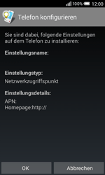 Alcatel Pop S3 - Internet - Automatische Konfiguration - 0 / 0