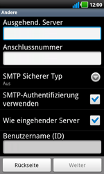 LG Optimus Black - E-Mail - Konto einrichten - 2 / 2