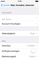 Apple iPhone 4 S - E-Mail - Konto einrichten - 27 / 29