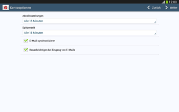 Samsung Galaxy Tab 3 10-1 LTE - E-Mail - Konto einrichten - 2 / 2