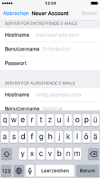 Apple iPhone SE - E-Mail - Konto einrichten - 12 / 32
