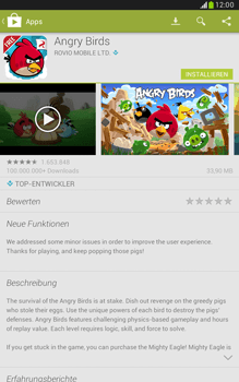 Samsung Galaxy Note 8-0 - Apps - Herunterladen - 1 / 1