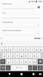 Sony Xperia XZ - E-Mail - Konto einrichten - 1 / 1