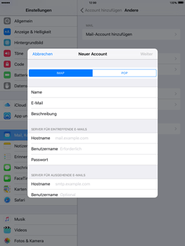 Apple iPad mini 3 - E-Mail - Konto einrichten - 10 / 27