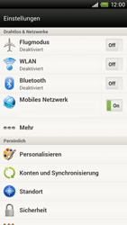 HTC One X - Internet - Manuelle Konfiguration - 5 / 23