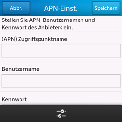 BlackBerry Q10 - Internet - Manuelle Konfiguration - 8 / 21