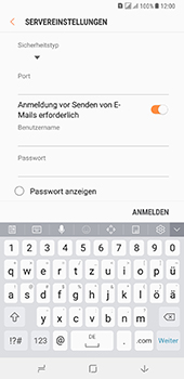 Samsung Galaxy A8 Plus (2018) - E-Mail - Konto einrichten - 0 / 0