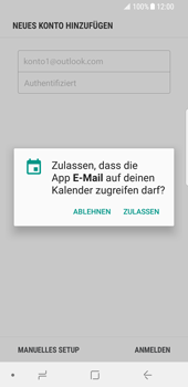Samsung Galaxy S8 - E-Mail - Konto einrichten (outlook) - 11 / 14