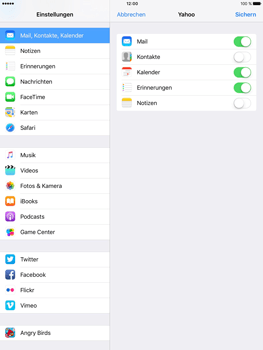 Apple iPad Pro 9.7 inch - E-Mail - Konto einrichten (yahoo) - 10 / 13