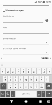 Sony Xperia XZ2 - E-Mail - Konto einrichten - 2 / 2
