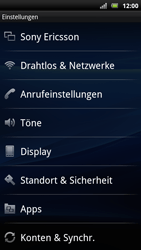 Sony Ericsson Xperia Arc S - Internet - Apn-Einstellungen - 4 / 20