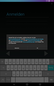 Huawei MediaPad T1 (10.0) LTE - E-Mail - Konto einrichten (gmail) - 1 / 1