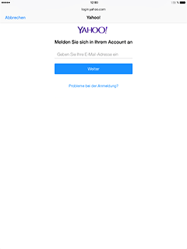 Apple iPad Mini 4 - E-Mail - Konto einrichten (yahoo) - 2 / 2