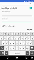 Sony Xperia XZ - Android N - E-Mail - Konto einrichten - 1 / 1