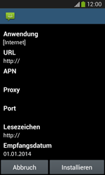 Samsung Galaxy Core Plus - Internet - Automatische Konfiguration - 8 / 12