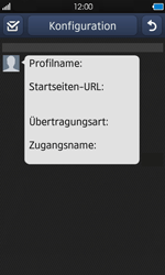 Samsung Wave - Internet - Automatische Konfiguration - 0 / 0