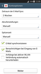 Samsung Galaxy S III Neo - E-Mail - Konto einrichten - 16 / 21
