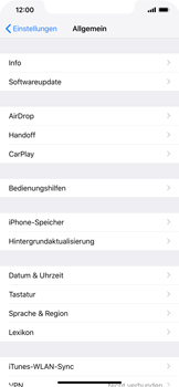 Apple iPhone XS Max - Apps - Apps deinstallieren - 3 / 7