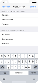 Apple iPhone X - E-Mail - Konto einrichten - 1 / 1