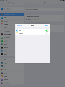 Apple iPad Pro 12.9 inch - E-Mail - Konto einrichten - 15 / 30