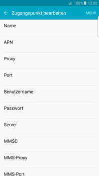 Samsung Galaxy S6 edge+ - Internet - Apn-Einstellungen - 9 / 28