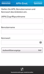 BlackBerry Z10 - Internet - Manuelle Konfiguration - 0 / 0
