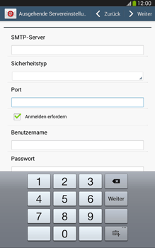 Samsung Galaxy Tab 3 8-0 LTE - E-Mail - Konto einrichten - 2 / 2