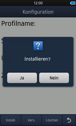 Samsung Wave 3 - Internet - Automatische Konfiguration - 2 / 2