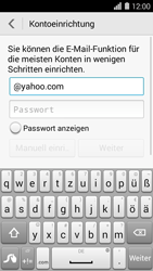 Huawei Ascend Y550 - E-Mail - Konto einrichten (yahoo) - 6 / 12