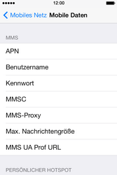 Apple iPhone 4 S - MMS - Manuelle Konfiguration - 8 / 15