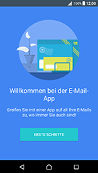 Sony Xperia X - E-Mail - Konto einrichten - 0 / 0