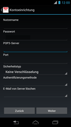 Motorola RAZR i - E-Mail - Konto einrichten - 0 / 0