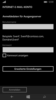 Microsoft Lumia 640 XL - E-Mail - Konto einrichten - 0 / 0